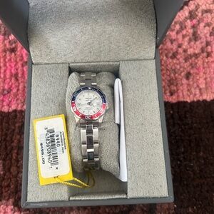 NIB Invicta Staiess Steel Small Watch Retail $495